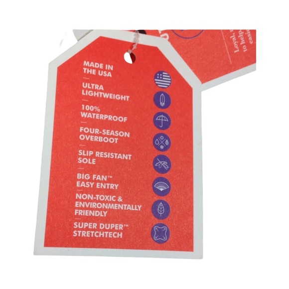 Butler Emperor Fire Engine Red Overboot Size 8 - Picture 10 of 10